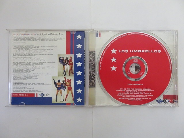 PC99★中古CD ロスアンブレロス LOS UMBRELLOS/フラメンコファンク FRAMENCO FUNK 輸入盤 研磨・クリーニング済の画像4