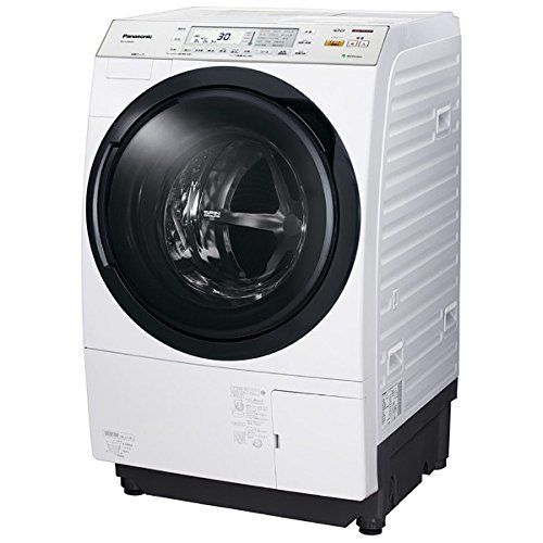 中古品)パナソニック 10.0kg ドラム式洗濯乾燥機クリスタルホワイト