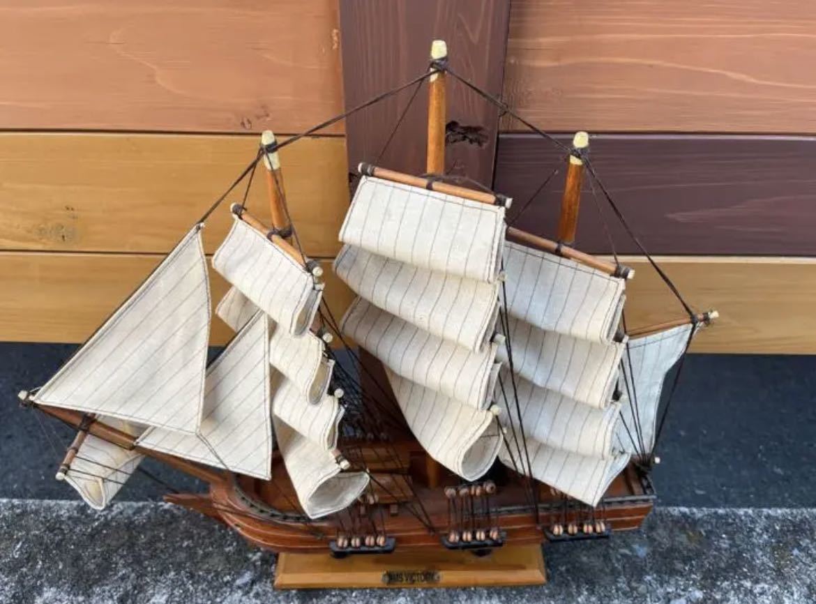 帆船模型 HMS VICTORY置物 木製 レトロ | bergosafety.com.br
