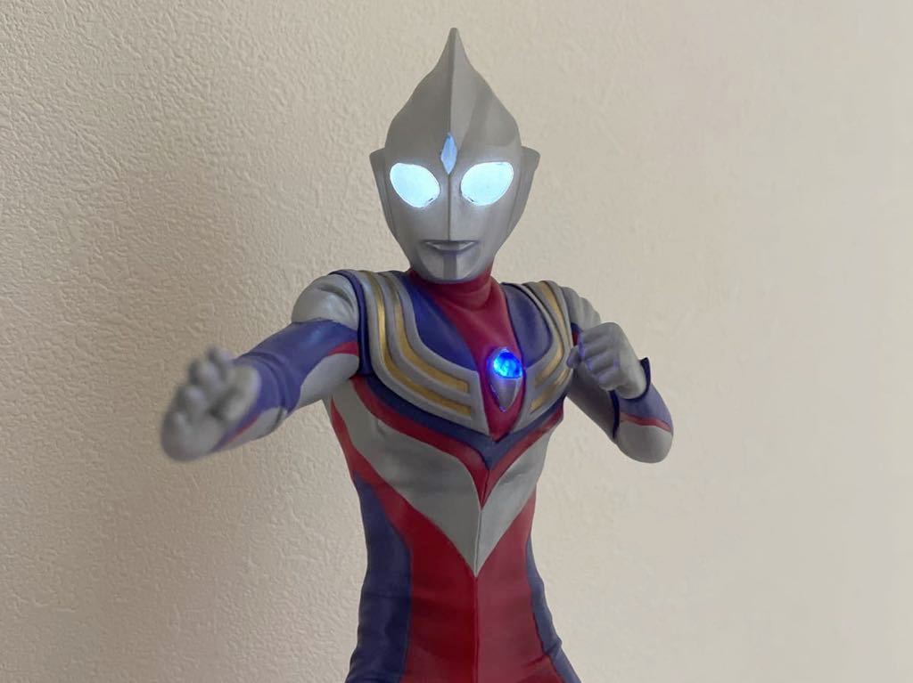 難あり。目とカラータイマーが発光します。少年リック　ウルトラマンティガ(マルチタイプ) エクスプラス　検索　アルティメットルミナス