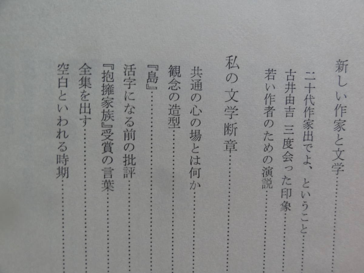 文学断章 ＜文学論集＞ 小島信夫 昭和47年 冬樹社　大江健三郎　石原慎太郎　カフカ　ドストエフスキー　モーム　サリンジャーほか_画像9