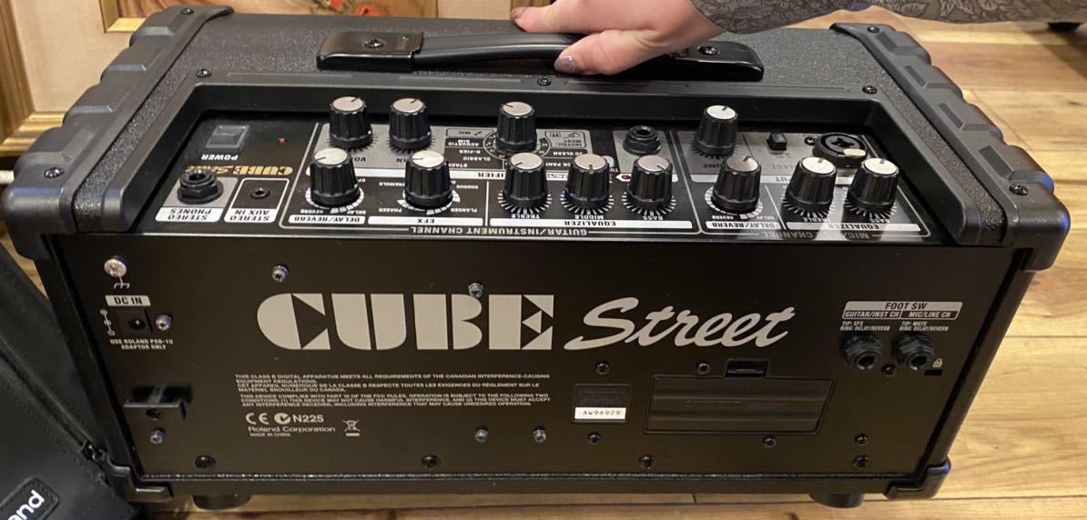 U Roland cube street ローランド キューブストリート ギターアンプ ギター用品 音響機器 アダプター欠品_画像7