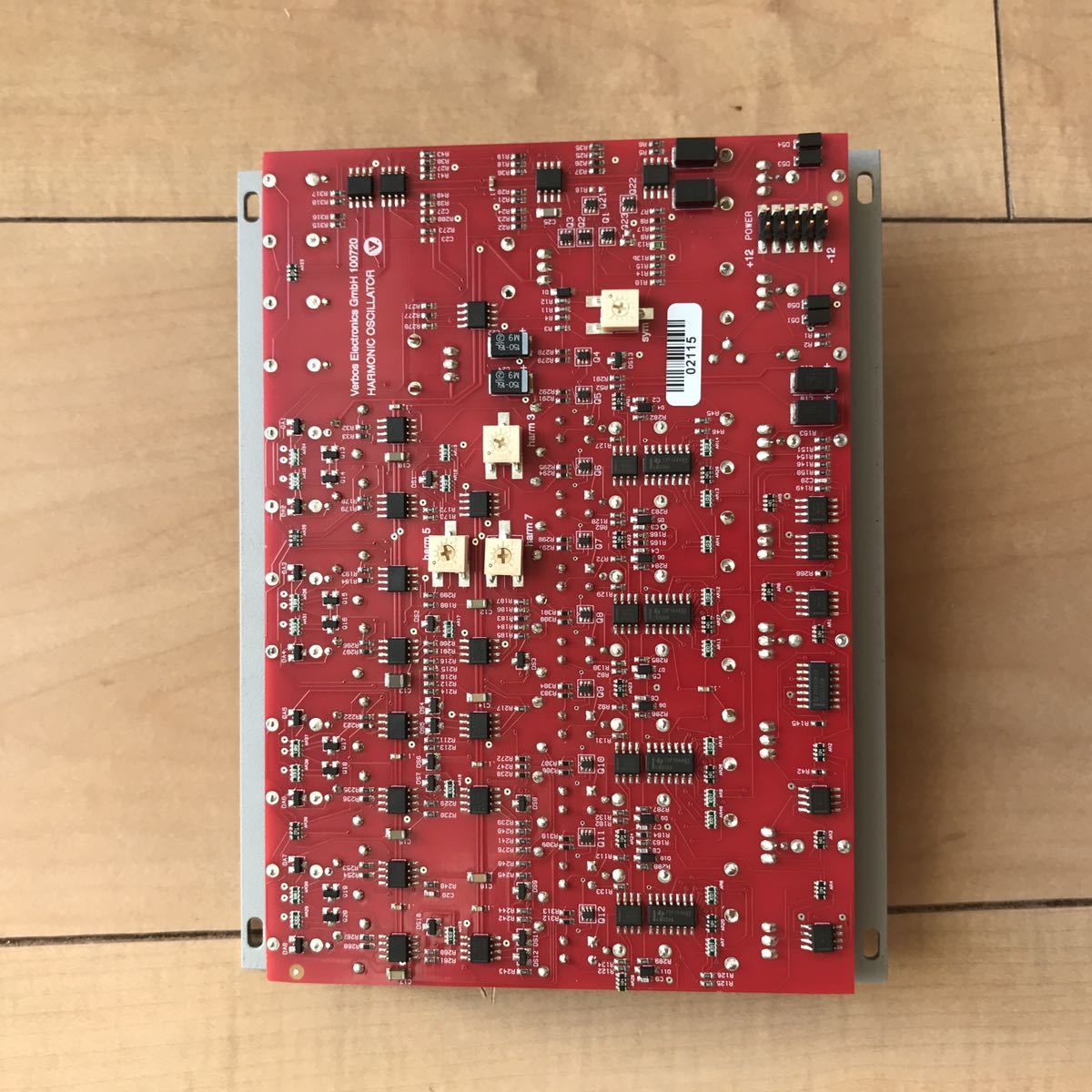 美品】verbos harmonic oscillator モジュラーシンセ ユーロ 美品】verbos harmonic oscillator モジュラーシンセ ユーロ