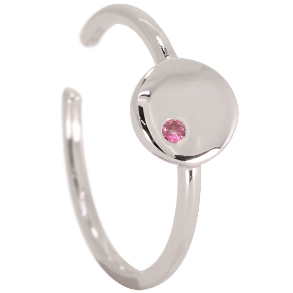  ушные каффы серебряный 925 женский розовый турмалин iya кафф одна сторона уголок для non отверстие серьги 