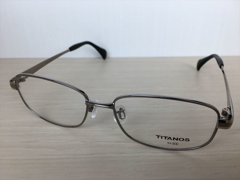 Titanos チタノス T 1327 Cb0 シルバー メガネフレーム 54サイズ 新品 Giplab Com Br