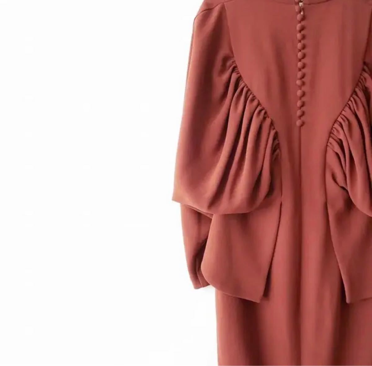 【大幅値下げ!】 mame kurogouchi MameBack Volume Peplum Dress