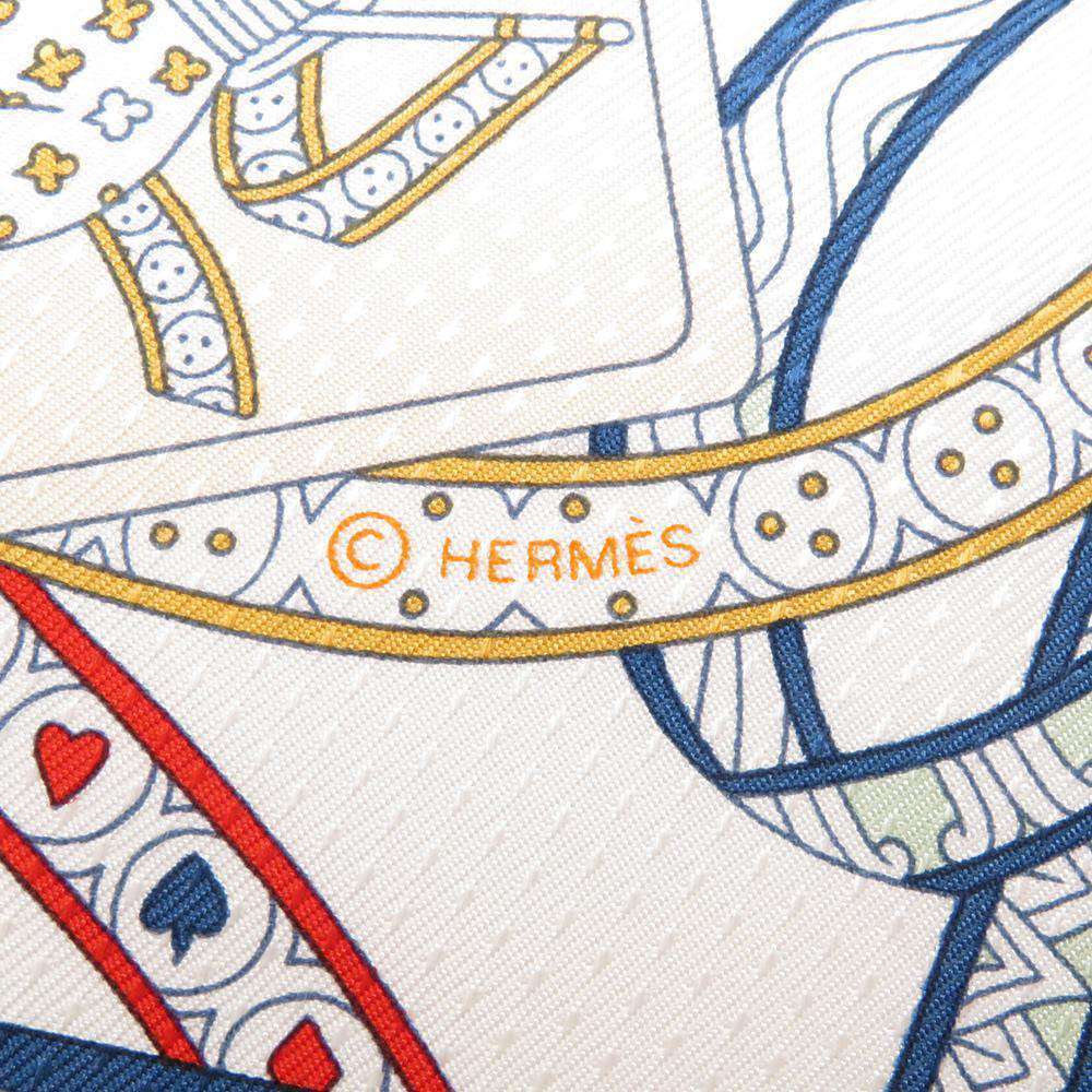 エルメス スカーフ カレ70 ピケ ハートのクイーン Dame de Coeur HERMES シルクスカーフ 2022秋冬_画像3