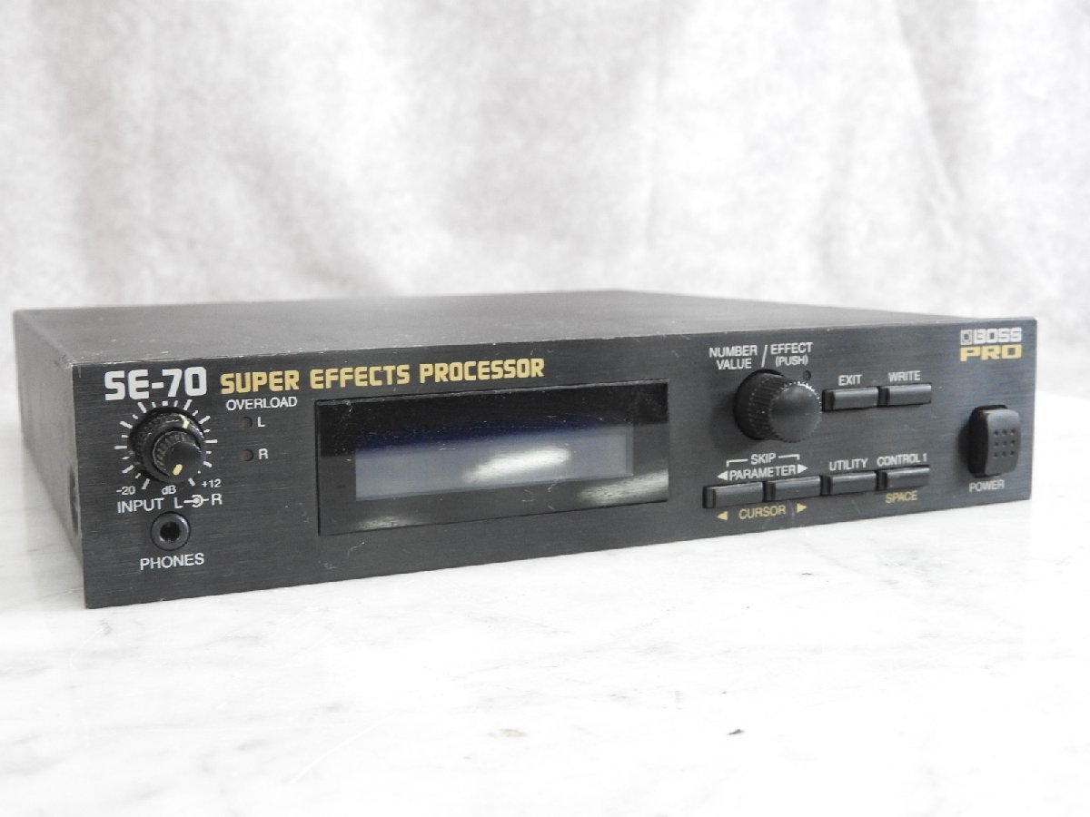 ☆ BOSS ボス SE-70 SUPER EFFECTS PROCESSOR スーパー・エフェクツ