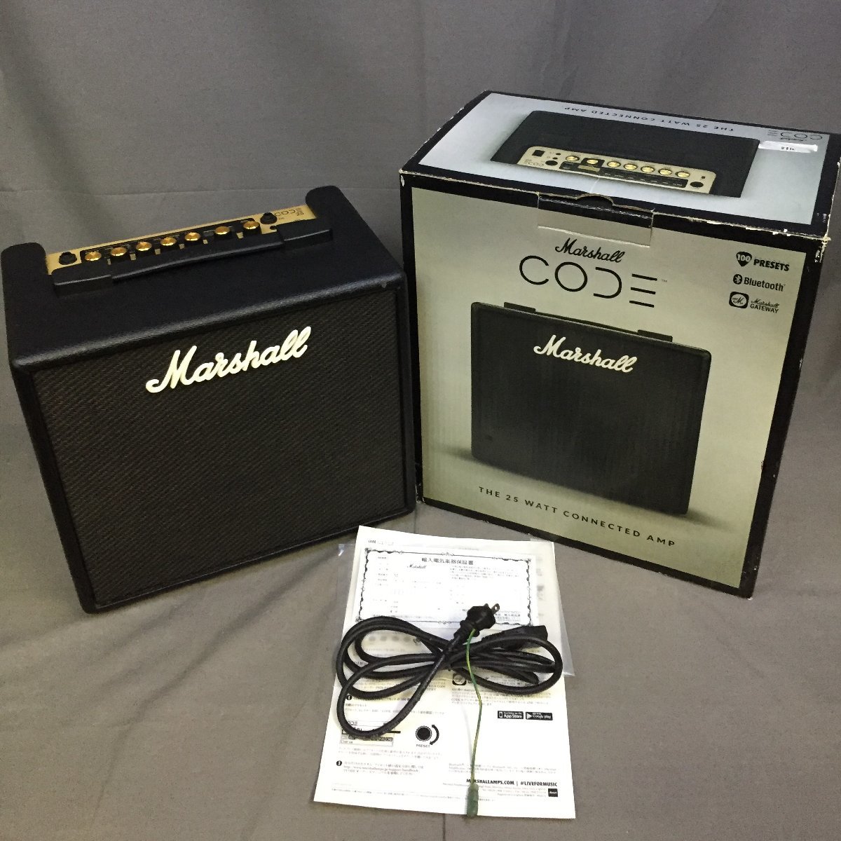 f146*120 f146-2210-868 *120 【】 MARSHALL CODE25 ギターアンプ【元