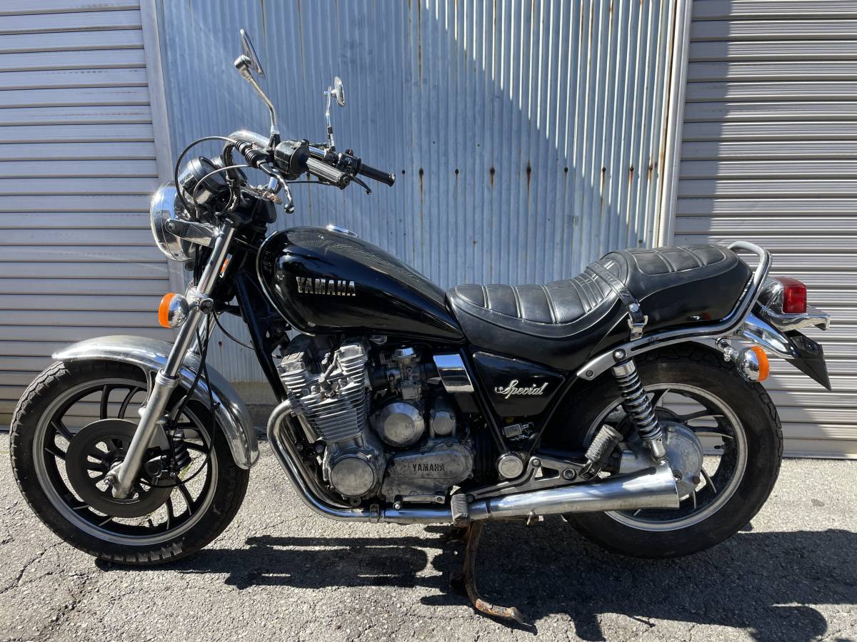 希少　旧車　初年度S56年　１９５００キロ　XJ650SPL ４L6　EG実働 書類、鍵付き　レストア、フルレストアベース_画像5