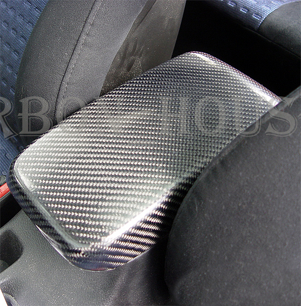 *MITSUBISHI Lancer Evolution 7/8/9/CT9A carbon armrest cover { exchange type }.