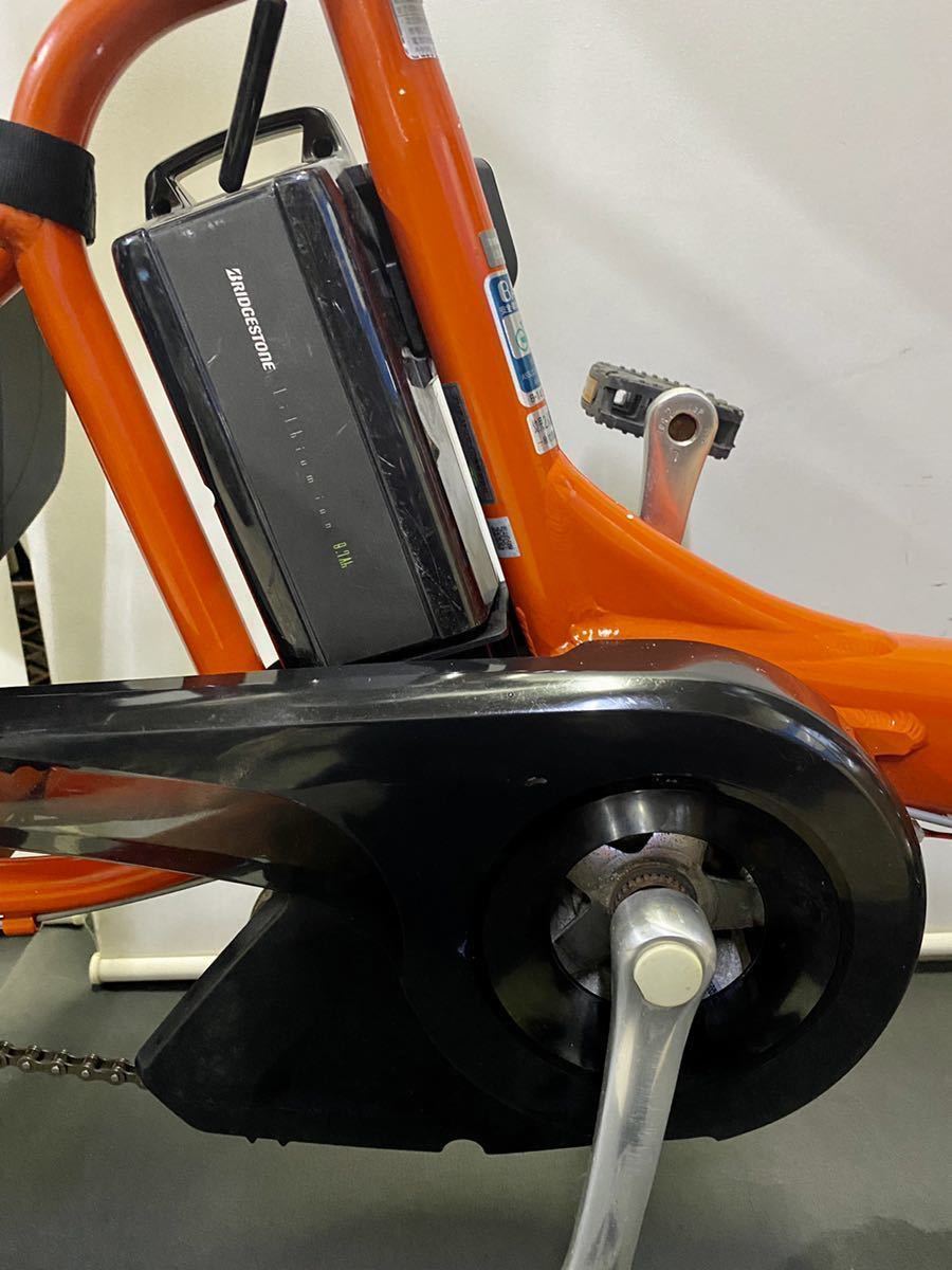 電動自転車 ブリヂストン アンジェリーノ 20インチ 3人乗り 8.7ah 現行