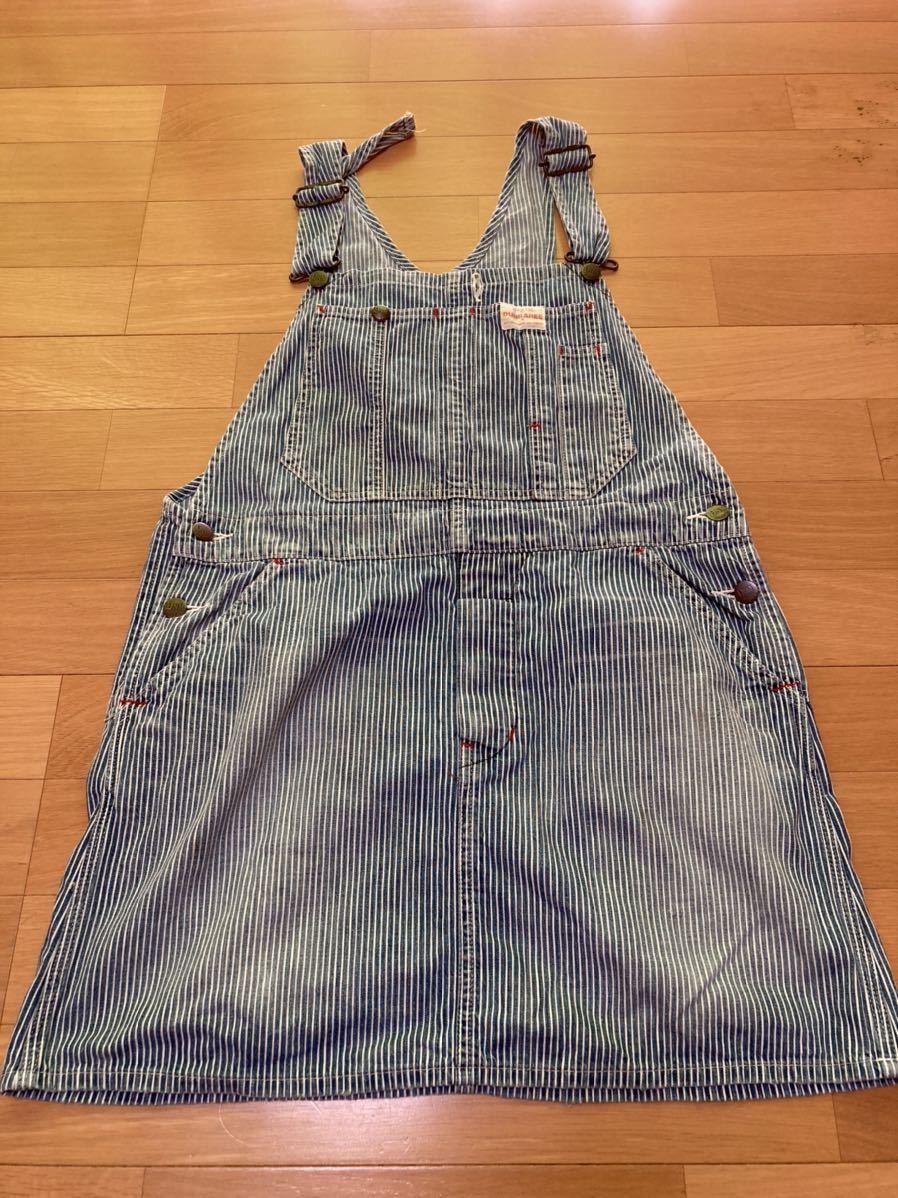 いのですが DENIM DUNGAREE - デニムダンガリージャンバースカートの