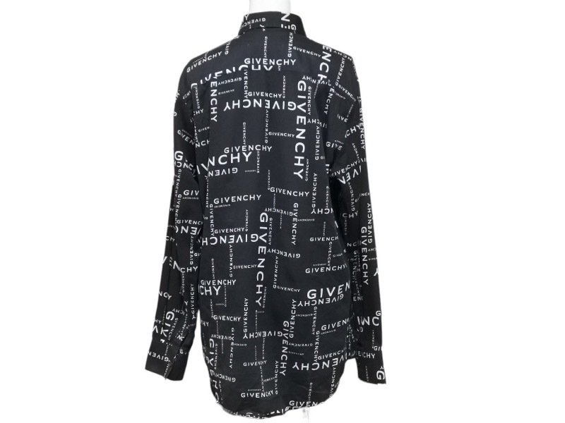 超格安一点 GIVENCHY ジバンシー ジバンシィ ロゴプリントシャツ