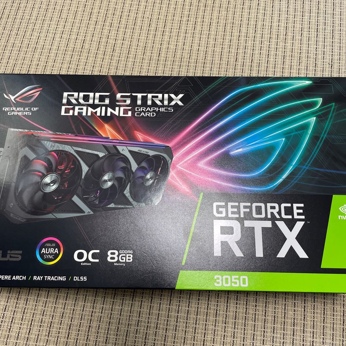 ROG Strix RTX 3050 GAMING OC Edition PCパーツ PCパーツ