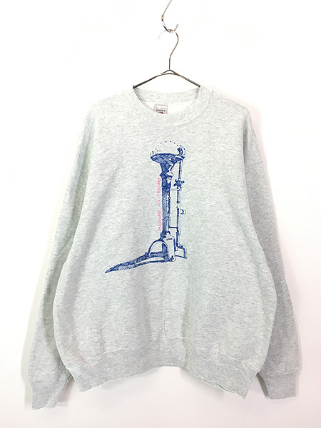 古着 90s USA製 City of Bubblers バブラー アート ヘビー スウェット トレーナー XL_画像1