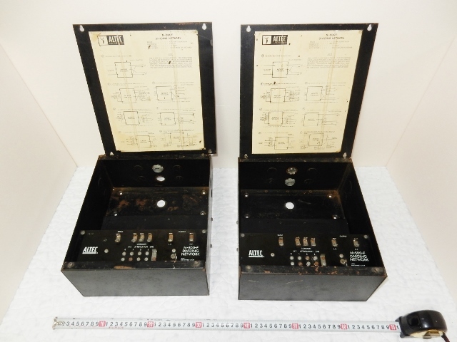 貴重 ★ ALTEC N-500-F ネットワーク ★(ペア)A5などに使用