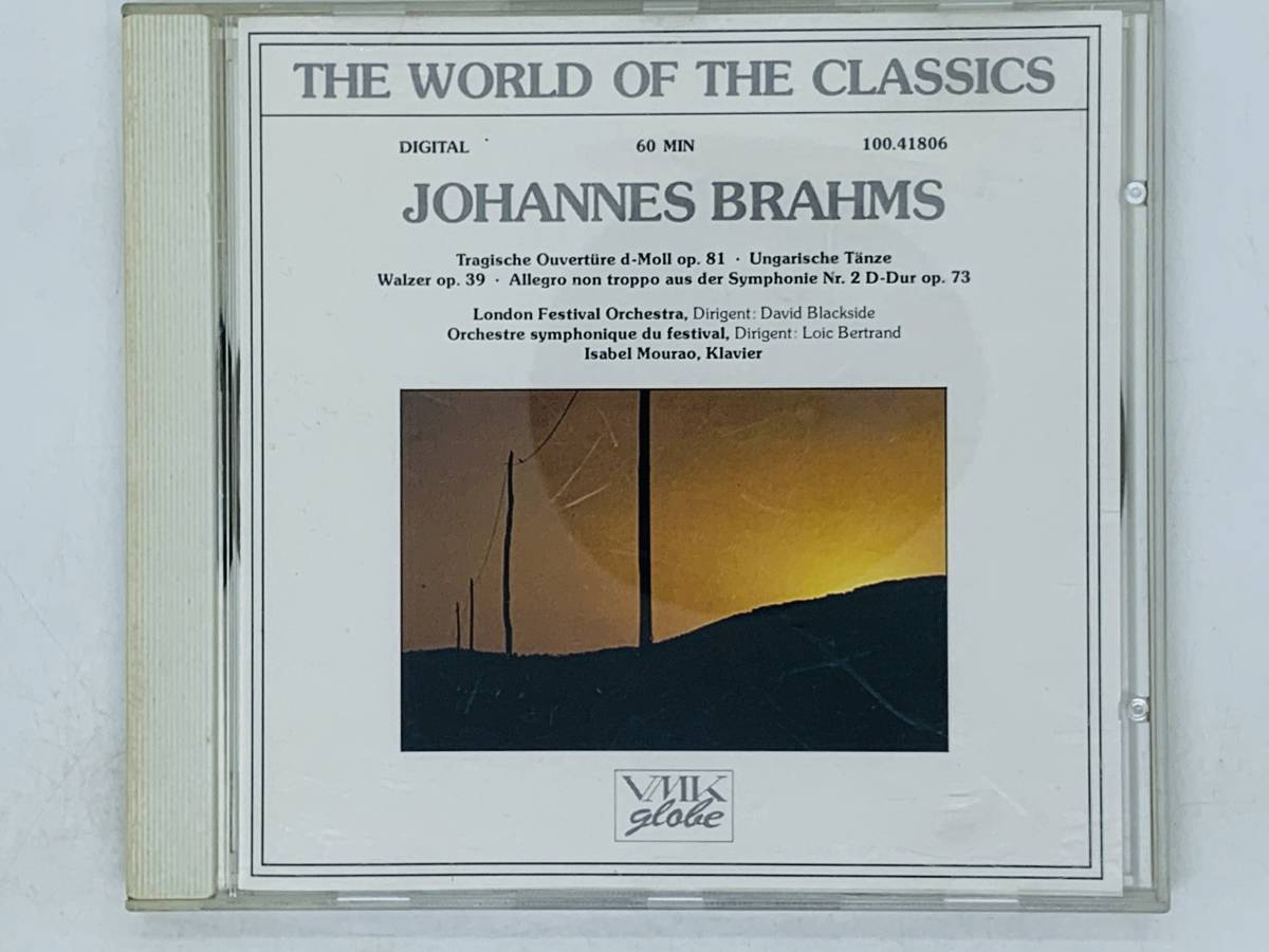 即決CD 西独盤 BRAHMS / THE WORLD OF THE CLASSICS / Tragische Ouverture d-Moll op.81 ツメカケ West Germany X27_画像1
