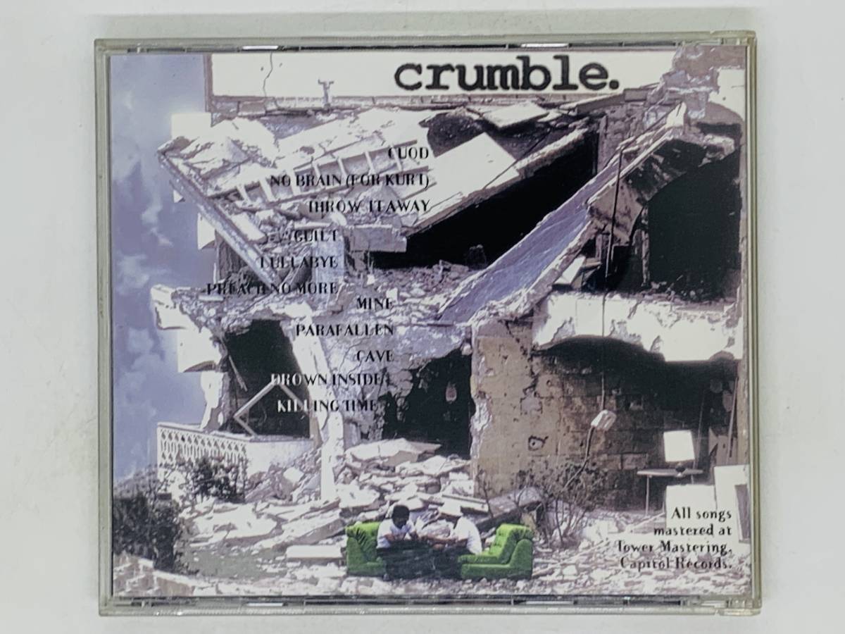 即決CD crumble Hello Sorry Goodbye / FREQ-N-LOUD RECORDS / C.U.O.D. No Brain (For Kurt) / アルバム X18_画像2