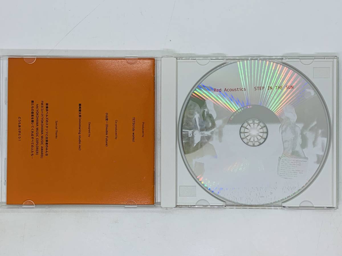 即決CD Red Acoustics STEP IN THE SUN / アコースティック・コンピレーション / 帯付き アルバム X14_画像3