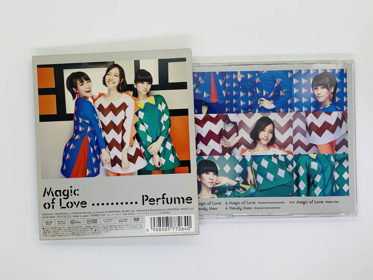 即決CD Perfume Magic of Love / スリーブケース付き DVD付き セット買いお得 V04_画像2