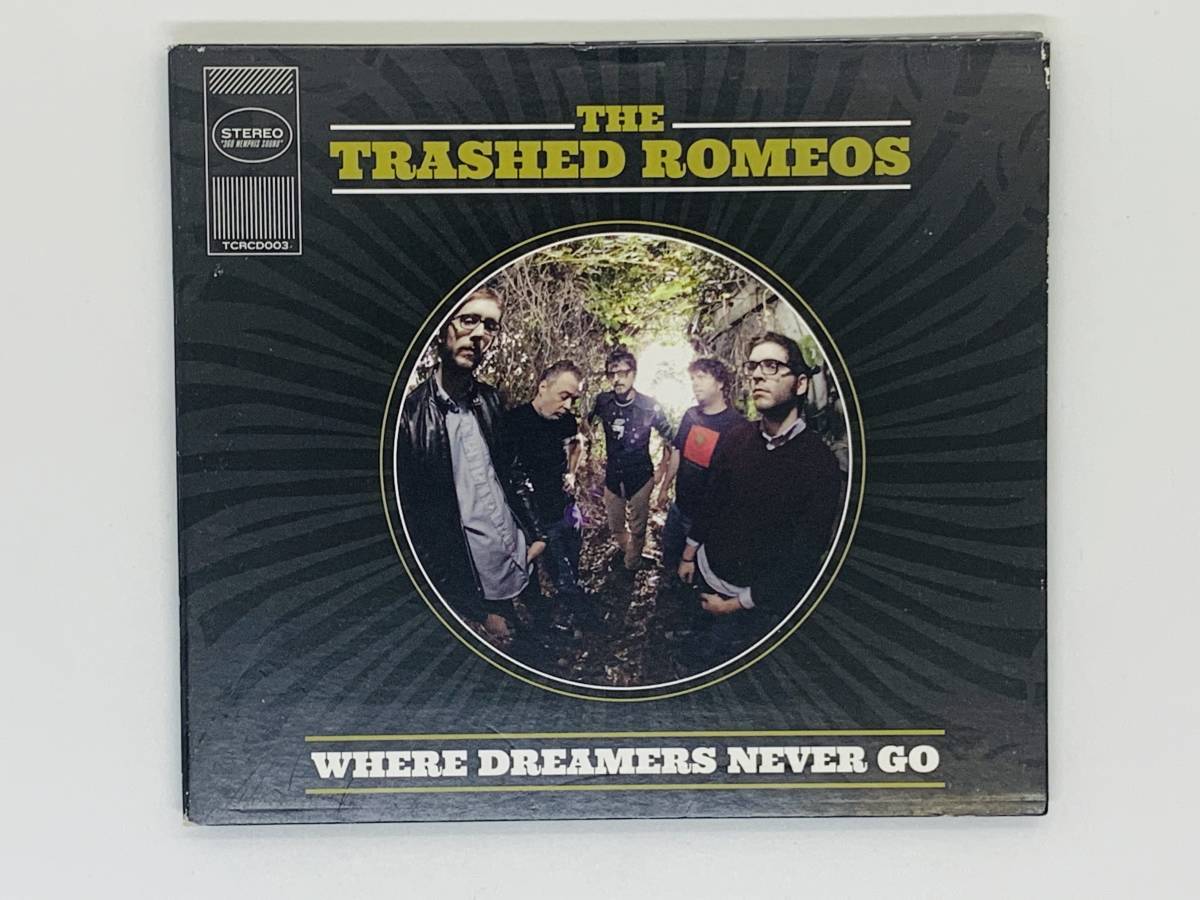 即決CD WHERE DREAMERS NEVER GO / THE TRASHED ROMEOS / デジパック仕様 レア 希少 G04_画像1