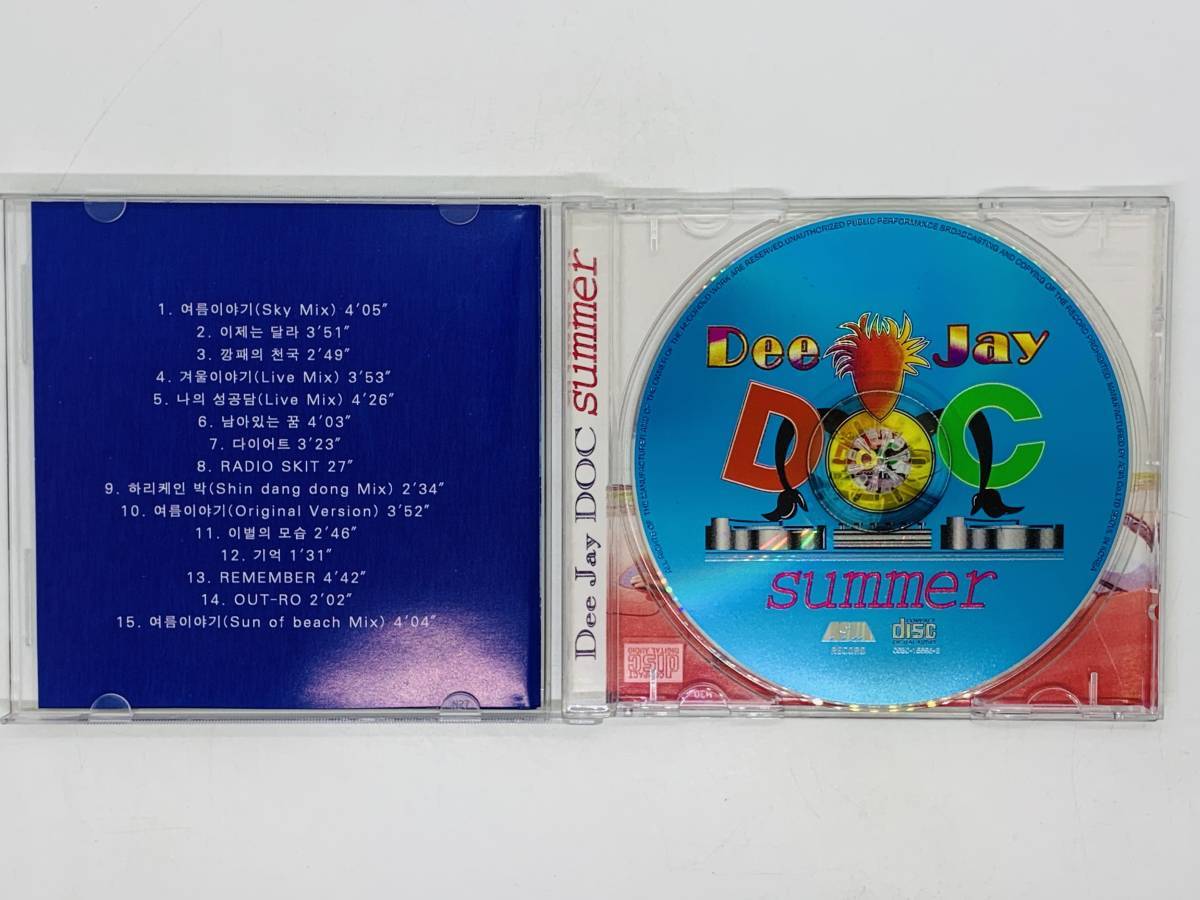 即決CD アジア盤 summer Dee Jay DOC / RADIO SKIT OUT-RO / アルバム 韓国盤 レア W06_画像3