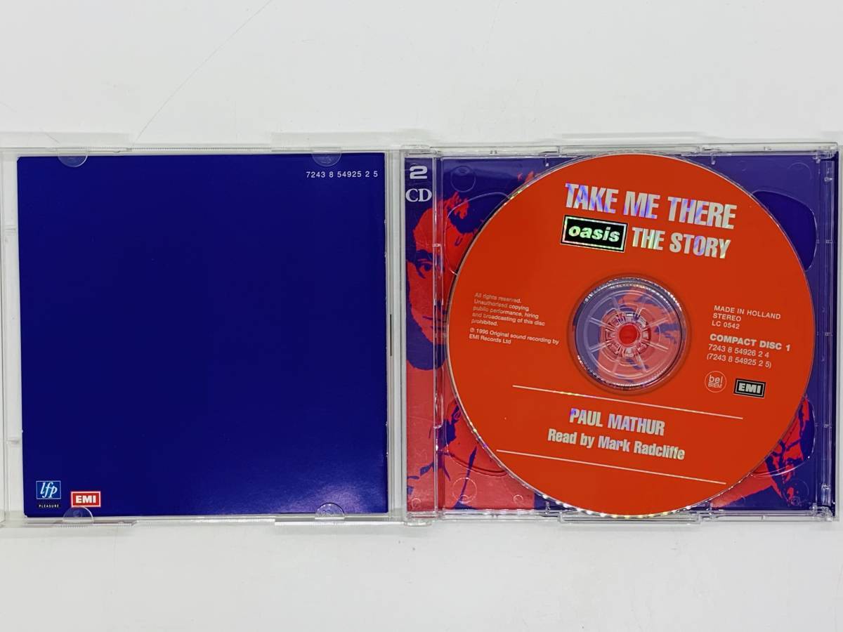 即決2CD TAKE ME THERE oasis THE STORY / PAUL MATHUR / オアシス / ポール・マトール / アルバム 2枚組 レア ツメ緩い S04_画像6