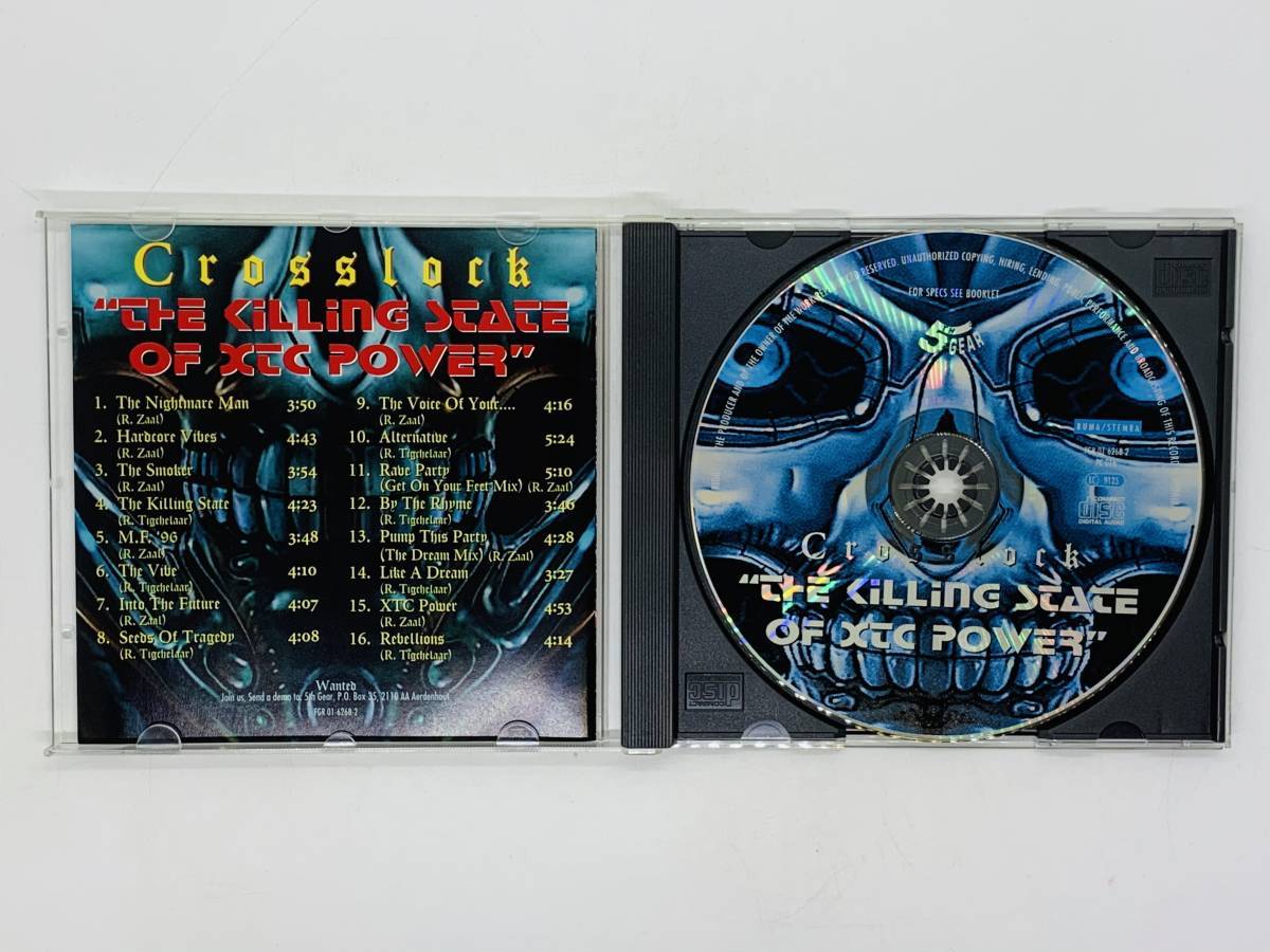 即決CD Crosslock THE KILLING SPACE OF XTC POWER / The Nightmare Man Hardcore Vibes The Smoker / アルバム S06_画像3