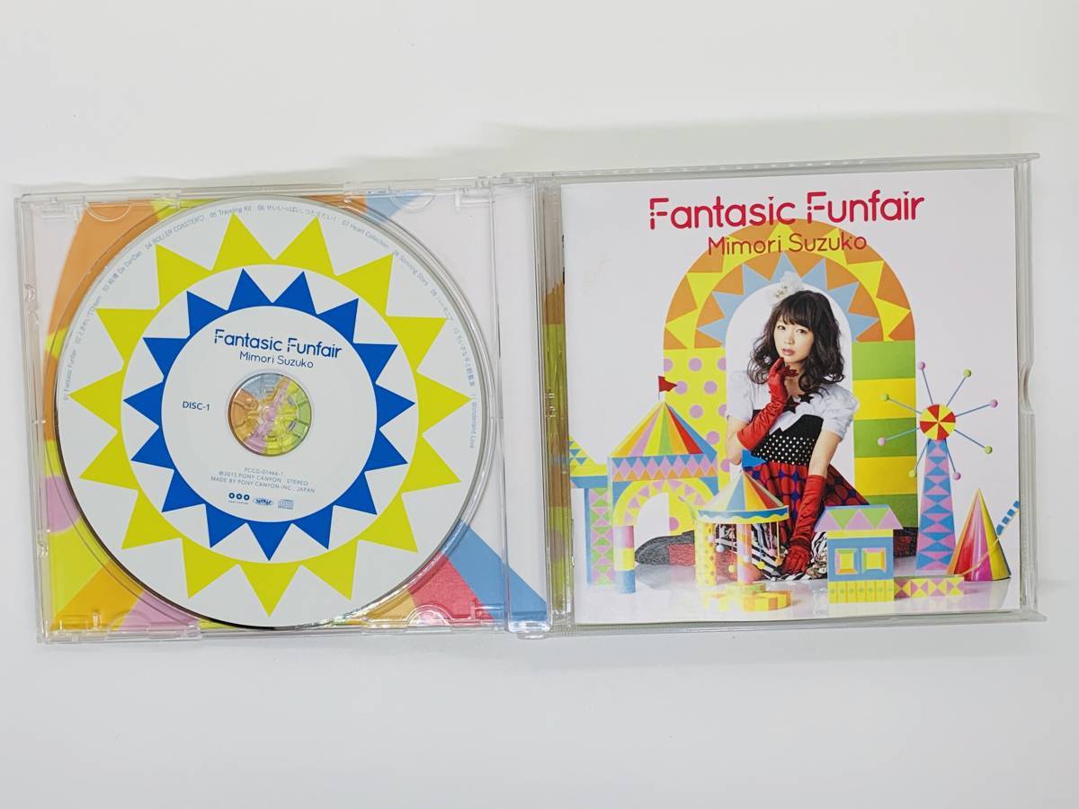 即決CD 三森すずこ Fantasic Funfair / Mimori Suzuko / 初回限定盤 フォトブック Blu-ray Disc付 レア 希少 I07_画像4