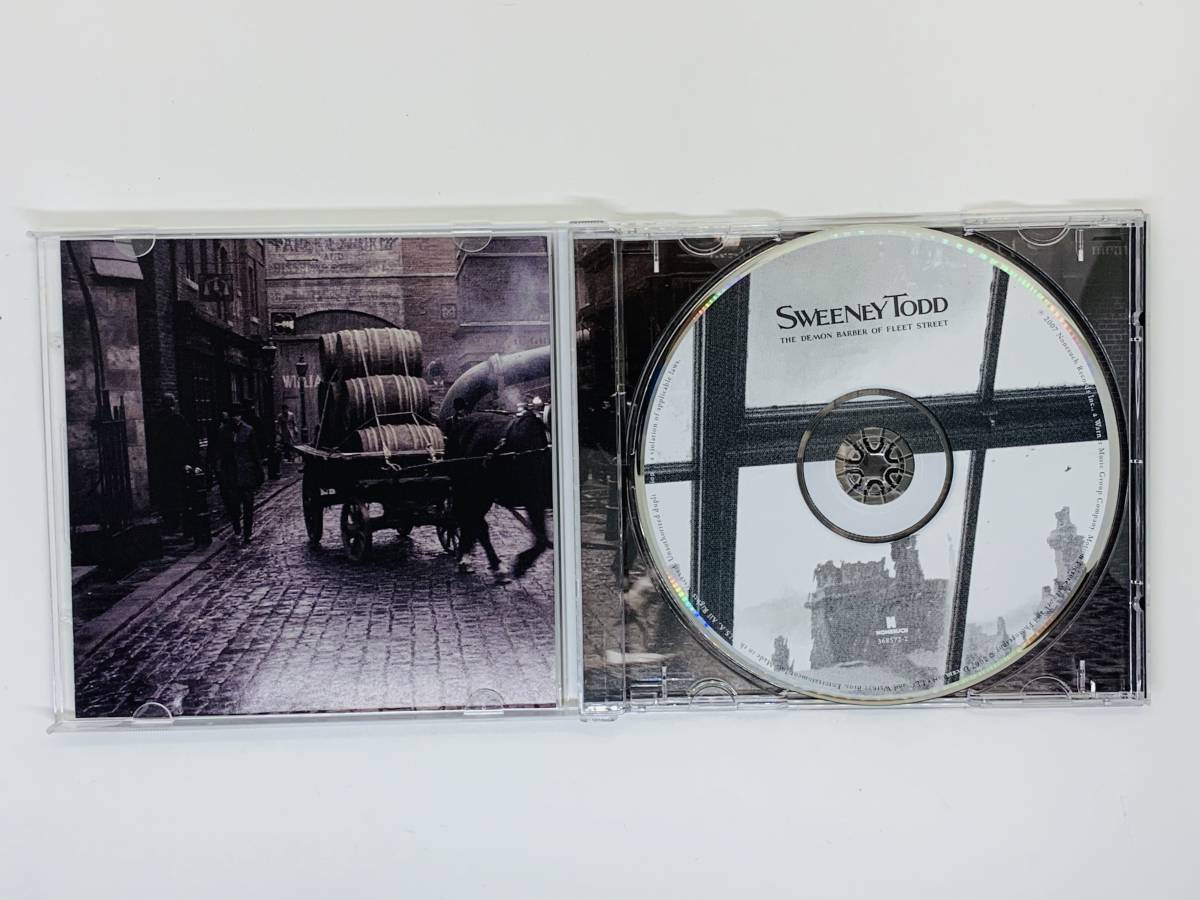 即決CD SWEENEY TODD / The Demon Barber Of Fleet Street / THE MOTION PICTURE SOUNDTRACK / スリーブ付き 冊子付 Z24の画像3