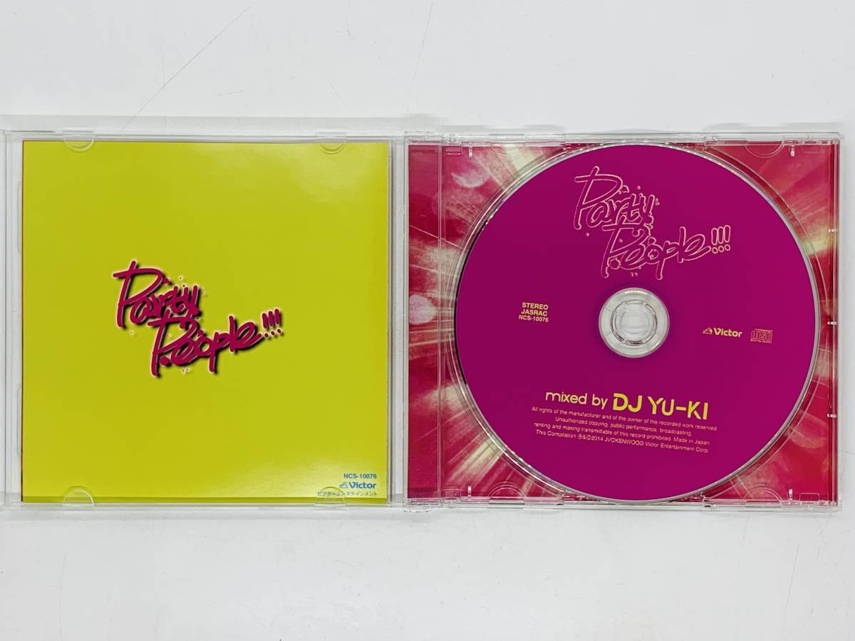即決CD PARTY PEOPLE Club Hits Megamix DJ YU-KI / パーティー・ピープル クラブ・ヒッツ・メガミックス 帯付き アルバム T06の画像3