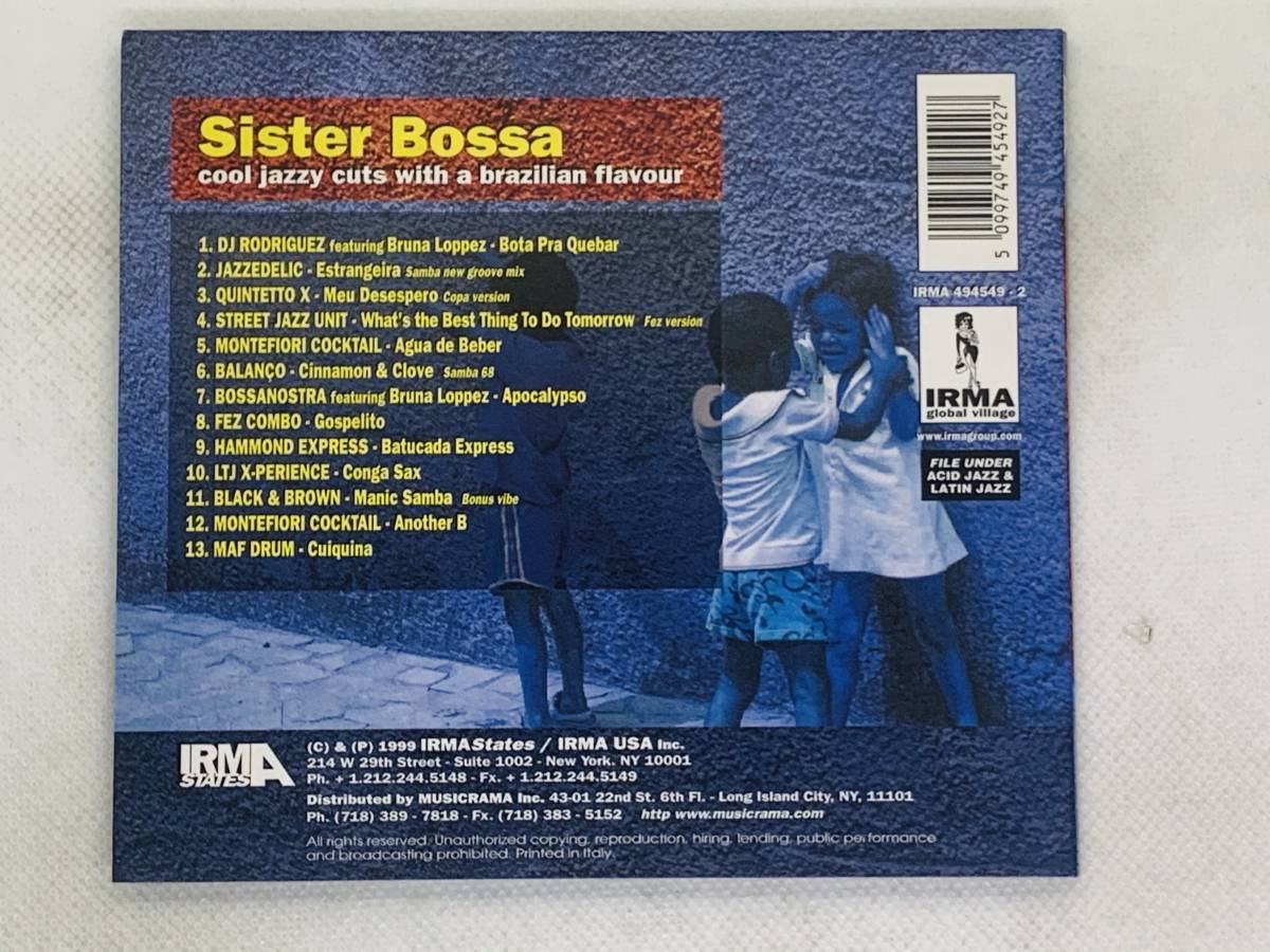 即決CD Sister Bossa Cool Jazzy Cuts With A Brazilian Flavour / デジパック仕様 レア 希少 セット買いお得 I01_画像2