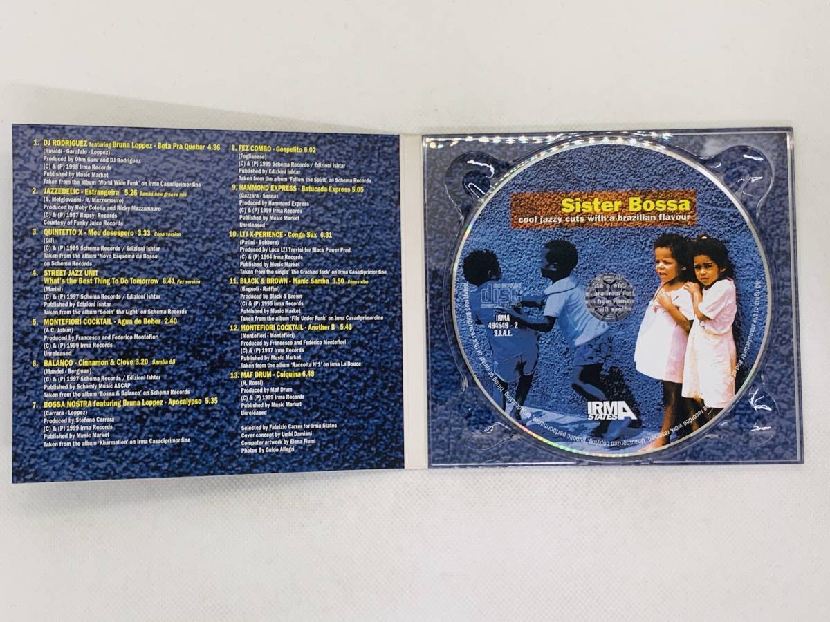 即決CD Sister Bossa Cool Jazzy Cuts With A Brazilian Flavour / デジパック仕様 レア 希少 セット買いお得 I01_画像3