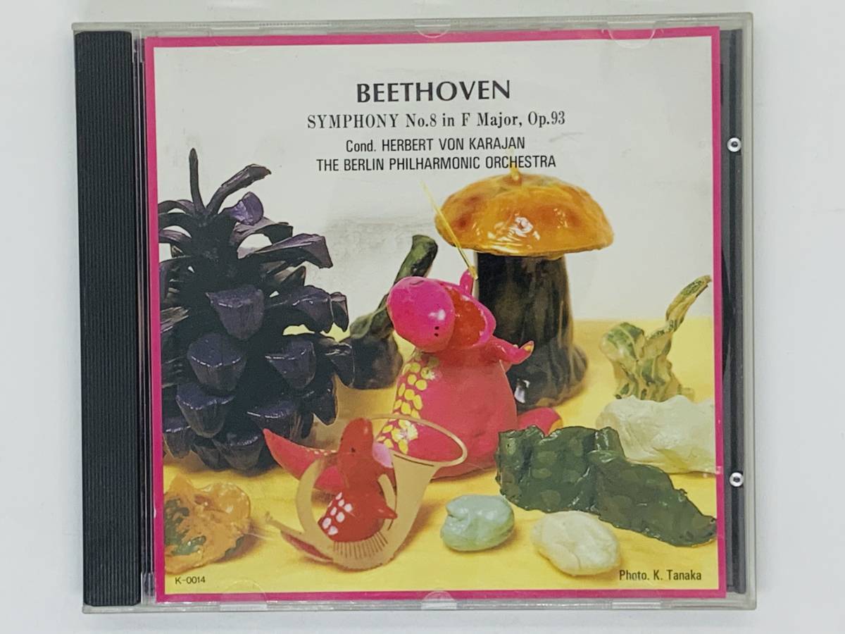 即決CD BEETHOVEN SYMPHONY NO.8 IN F MAJOR OP 93 / KARAJAN / カラジャン クラシック セット買いお得 Z41_画像1