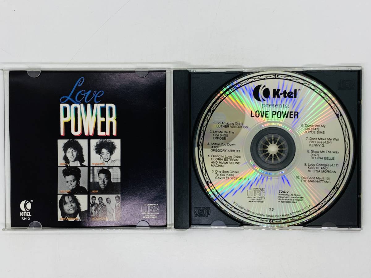 即決CD LOVE POWER / So Amazing LUTHER VANDROSS Let Me Be The One EXPOSE / アルバム K-TEL 724-2 アルバム Y36_画像4