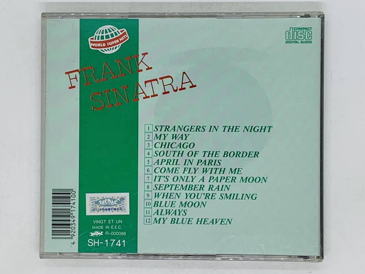 即決CD FRANK SINATRA SH-1741 / フランクシナトラ / STRANGERS IN THE NIGHT MY WAY CHICAGO / アルバム X02_画像3