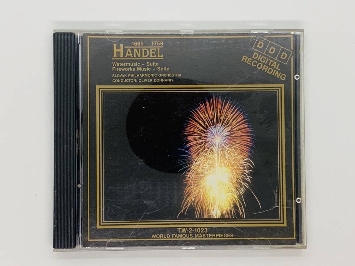 即決CD HANDEL fireworksmusic / Suite Watermusic Suite / レア 希少 セット買いお得 P04_画像1