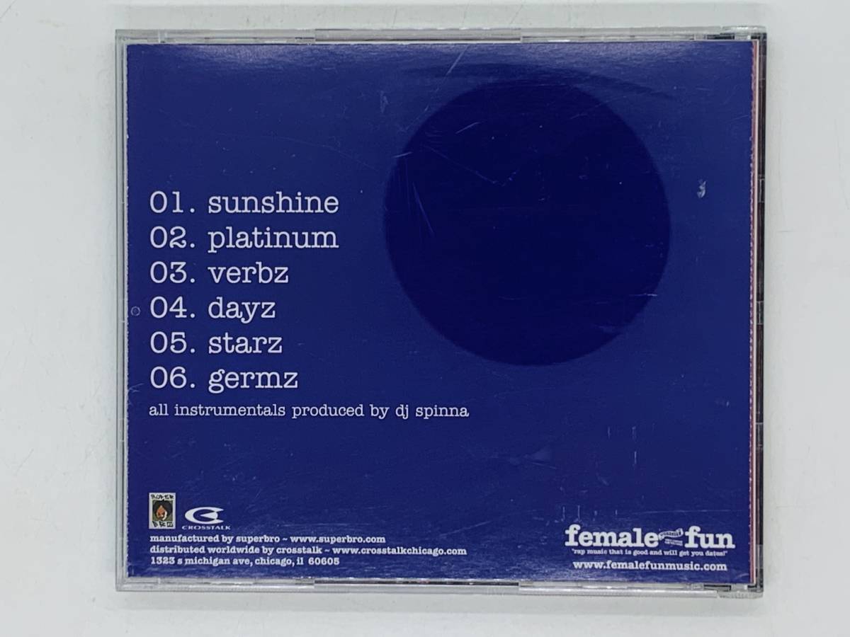 即決CD dj spinna compositions2 / female fun / DJスピナ / sunshine platinum verbz / アルバム レア U01_画像2