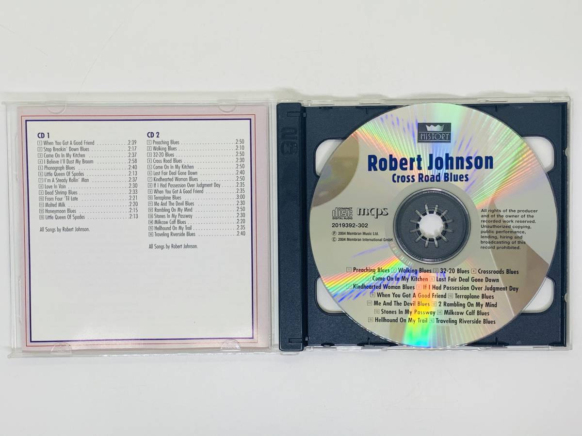 即決CD Robert Johnson Cross Road Blues / Nothing But The Blues / When You Got A Good Friend Preaching Blues 2枚組 アルバム W01_画像3
