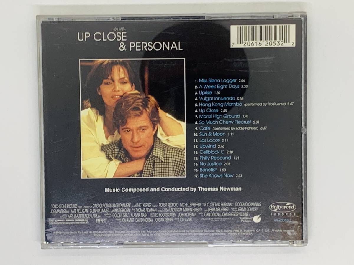 即決CD Up Close & Personal / アンカーウーマン / オリジナル・サウンドトラック / Miss Sierra Logger Cafe Upwind アルバム Z23_画像2