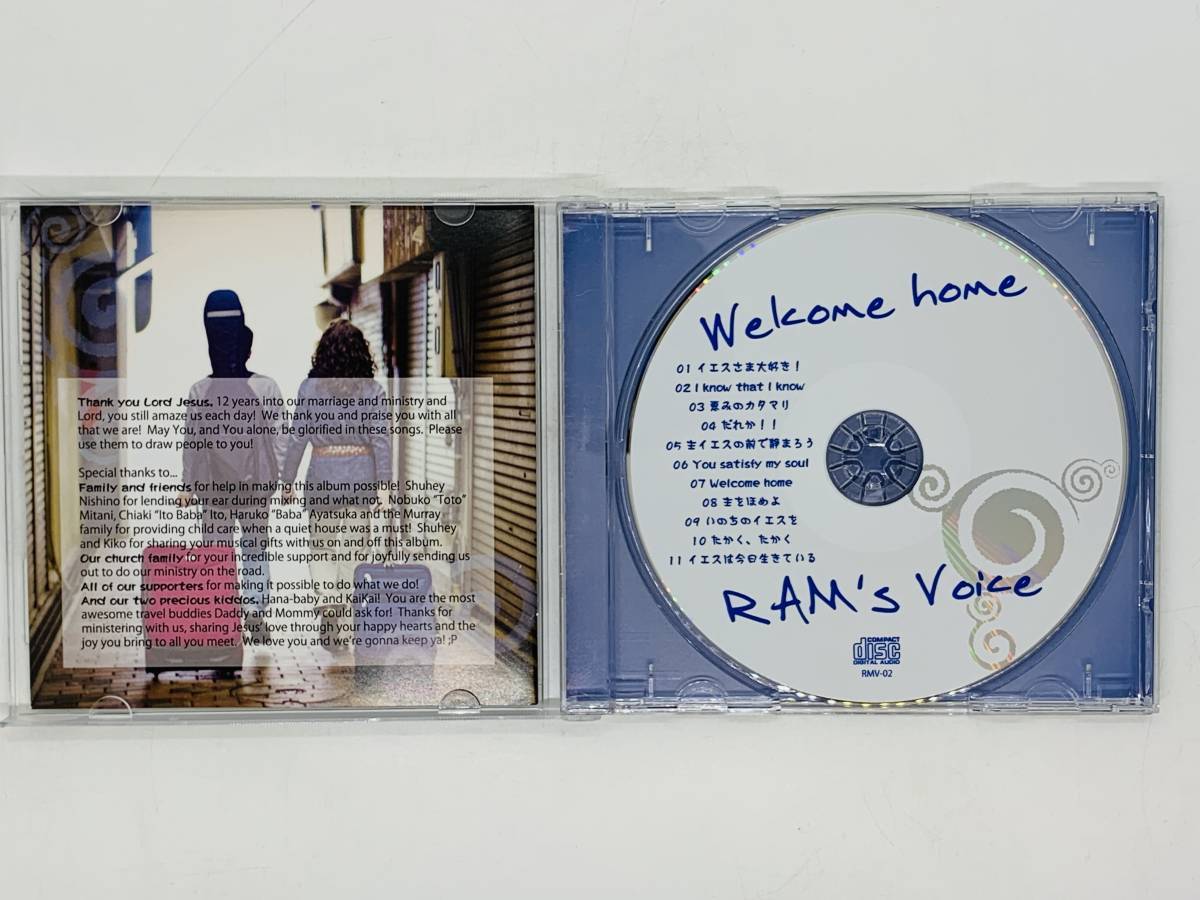 即決CD Welcome home RAM's Voice / ウェルカム・ホーム ラムズボイス / 帯付き アルバム ツメカケ Y24_画像3