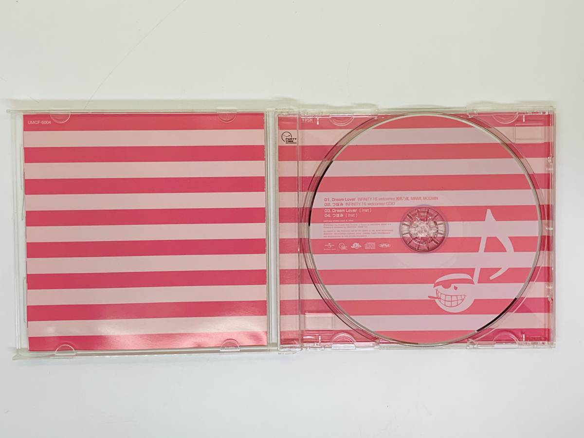 即決CD INFINITY 16 Dream Lover / welcomez 湘南乃風 MINMI MOOMIN / つぼみ / 帯付き Y29_画像4