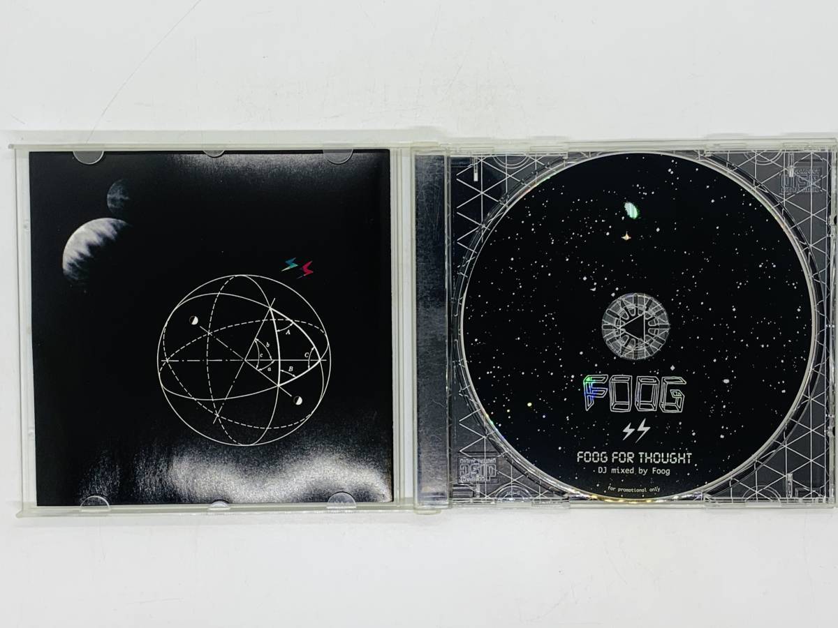 即決CD FOOG FOR THOUGHT / DJ mixed by Foog / 福富幸宏 FUKUTOMI / レア Y10_画像3