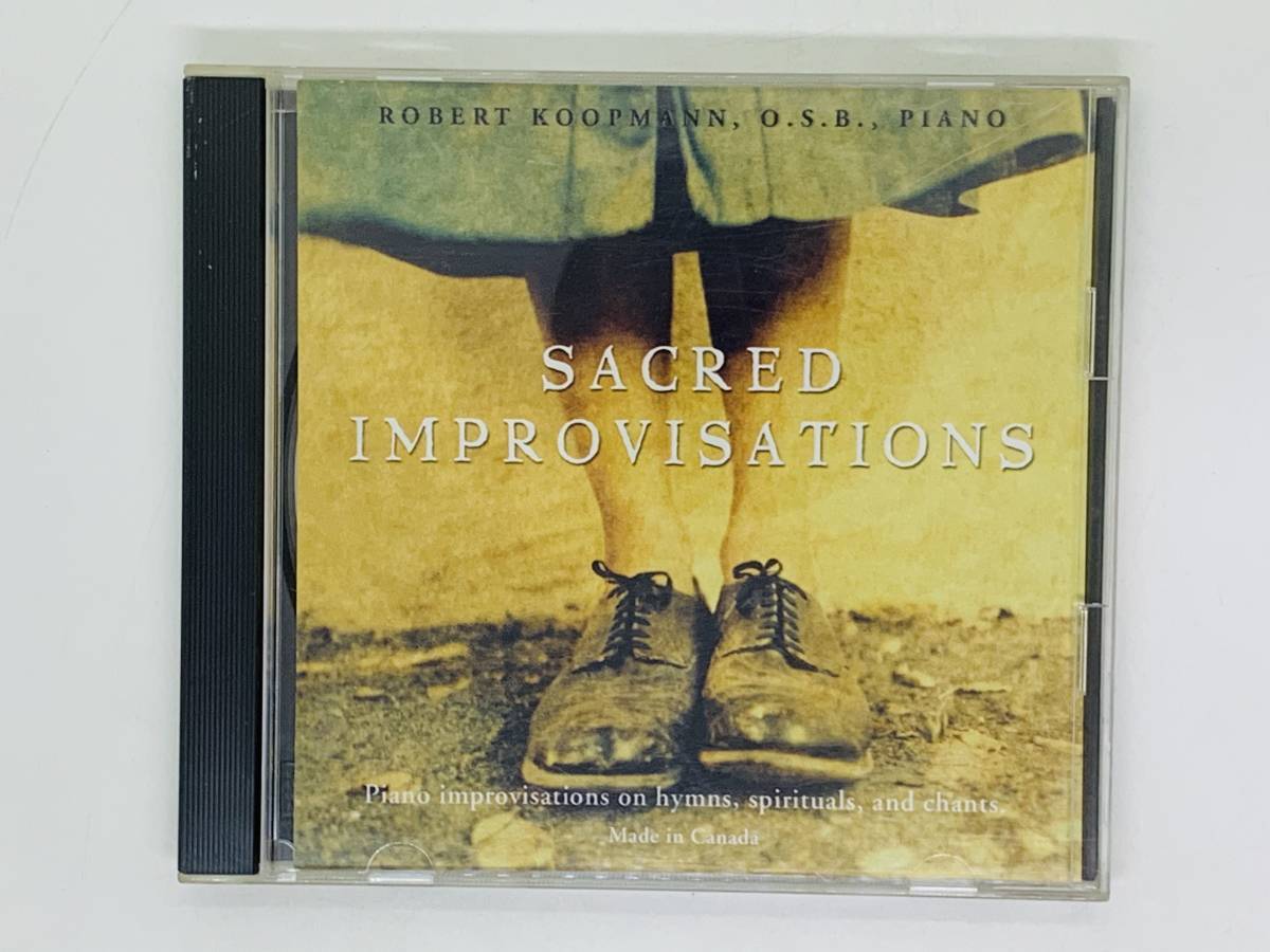 即決CD ROBERT KOOPMANN O.S.B. SACRED IMPROVISATIONS / Love Unknown Brother James' Air Beach Spring / アルバム Y41_画像1