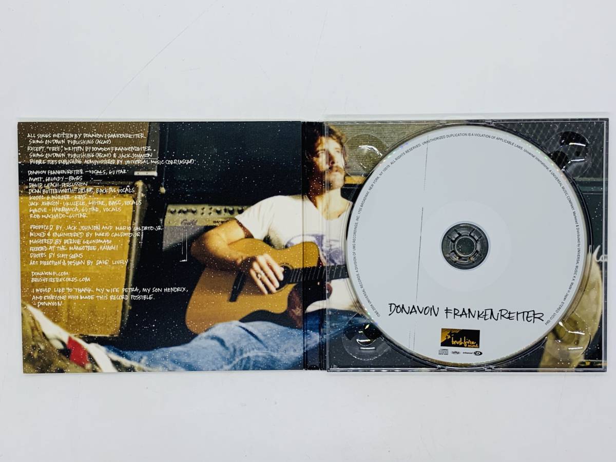 即決CD DONAVON FRANKEN REITER / BRUSHFIRE RECORDS / IT DON'T MATTER ON MY MIND / デジパック仕様 アルバム G01_画像3
