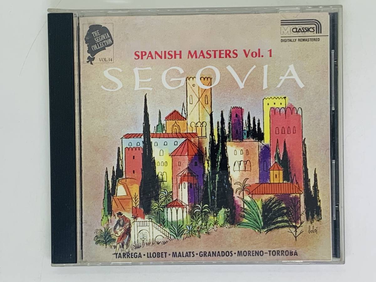 即決CD THE SEGOVIA COLLECTION Vol.14 / SPANISH MASTERS VOL.1 / STUDY IN THE FORM OF A MENUET / アルバム H01_画像1