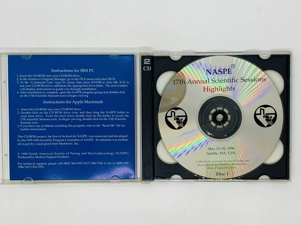 即決2CD-ROM 17th Annual Scientific Sessions Highlights / NASPE / Apple Z03_画像4