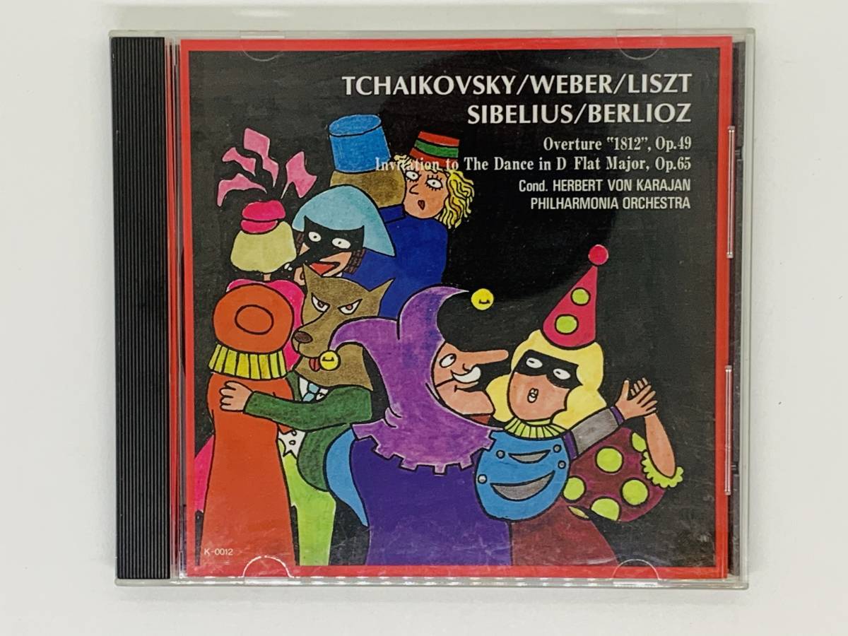 即決CD ICHAIKOVSKY / WEBER / LIST / SIBELIUS / BERLIOZ / Overture 1812 Op.49 / アルバム レア 希少 N03_画像1