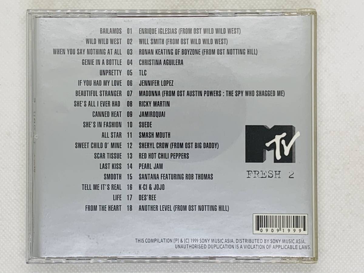 即決CD FRESH 2 MTV MUSIC TELEVISION / アルバム セット買いお得 T02_画像2